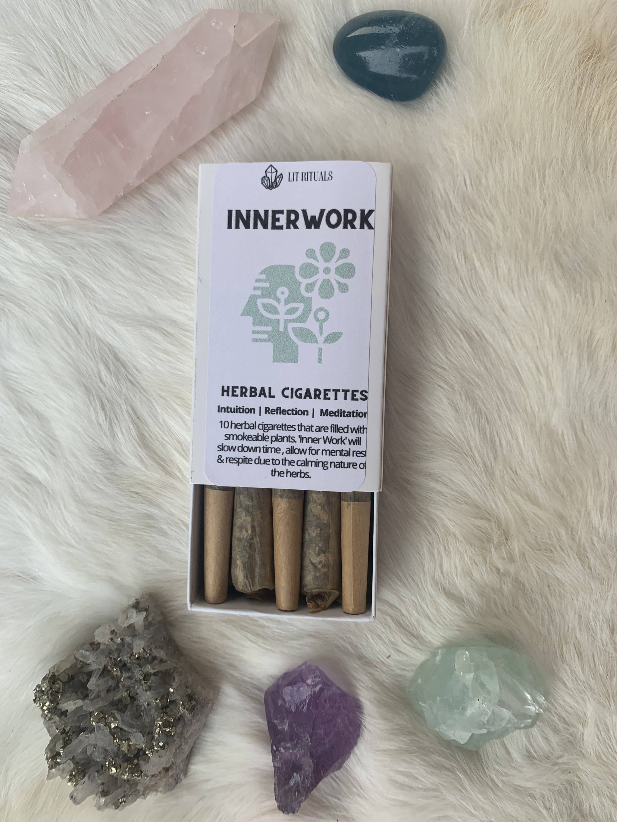 lit rituals herbal cigarettes Products – whitelightsanctuary